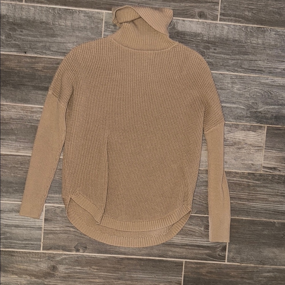 MICHAEL Michael Kors Camel Turtleneck Sweater